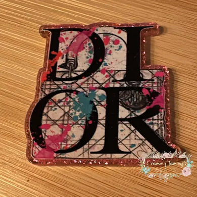 DiDi - Pink Glitter Flatback Glitter Flatback