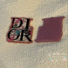 Load image into Gallery viewer, DiDi - Pink Glitter Flatback Glitter Flatback
