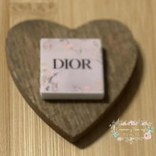 Load image into Gallery viewer, DiDi Pink Floral Square Silicone Bead Silicone Square Bead

