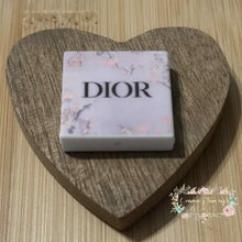 Load image into Gallery viewer, DiDi Pink Floral Square Silicone Bead Silicone Square Bead
