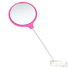 Load image into Gallery viewer, Diy Beaded Mirror Portable Handheld Beadable Mirrors Hot Pink
