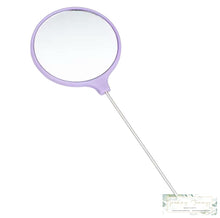 Load image into Gallery viewer, Diy Beaded Mirror Portable Handheld Beadable Mirrors Violet
