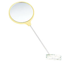 Load image into Gallery viewer, Diy Beaded Mirror Portable Handheld Beadable Mirrors Yellow
