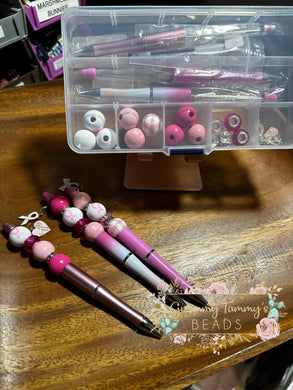 Diy Kit - Cancer Awareness Makes 3 Pens Kits