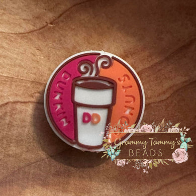 Dnd Coffee Silicone Focal Bead Beads