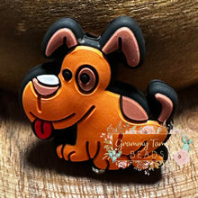 Load image into Gallery viewer, Dog Silicone Focal Bead Beads
