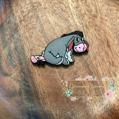 Donkey Silicone Focal Bead