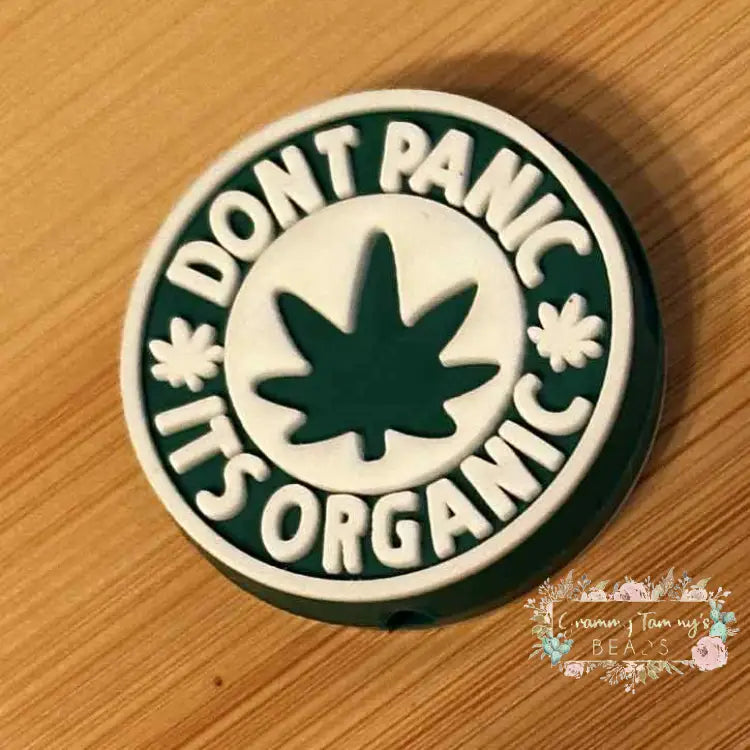 Don’t Panic - Silicone Focal Bead Silicone Focal Bead