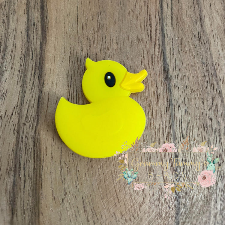 Yellow Duckie - Silicone Focal Bead