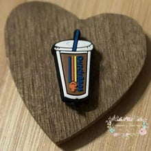 Load image into Gallery viewer, Dutch Bros Silicone Focal Bead Focal Beads

