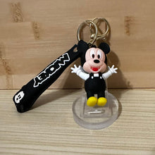 Load image into Gallery viewer, 3D Mouse Keychain wristlets - Boy - Black
