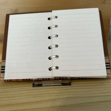 Load image into Gallery viewer, Designer Inspired Acrylic Loose-leaf Cover Notebook Plastic Binder - Burberry Mouse
