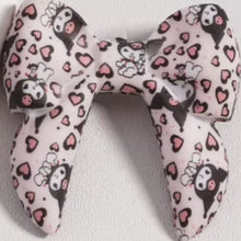 Load image into Gallery viewer, 3D Cartoon Printed Bow Silicone Focal Beads 40*40mm - 15 Different Prints
