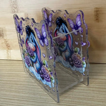 Load image into Gallery viewer, Acrylic Pen/Pencil/Brush Holder - Donkey Purple
