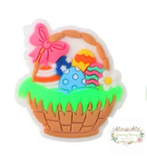 Load image into Gallery viewer, Easter Basket Silicone Focal Bead Beads
