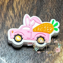 Load image into Gallery viewer, Happy Easter Car Silicone Focal Bead Beads
