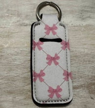 Load image into Gallery viewer, Sublimation Printed Chapstick Holder Keychain - Never Lose Your Chapstick Again
