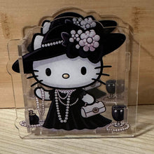 Load image into Gallery viewer, ACRYLIC PEN/PENCIL/MAKE UP BRUSHES HOLDER - Chanel Kitty
