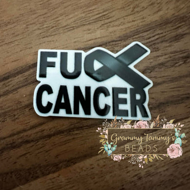 F Cancer 40X27Mm Flatback