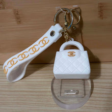 Load image into Gallery viewer, Cute Keychain Soft 3D Silicone PVC Rubber - CiCi White
