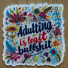 Load image into Gallery viewer, Adulting is Bull$hit - Acrylic Pen/Pencil Holder
