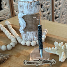 Load image into Gallery viewer, LoVe Beadable Pen - Black &amp; White
