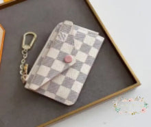 Load image into Gallery viewer, Fancy Mini Purse Keychain - Three Colors Available White Wallet/Keychain
