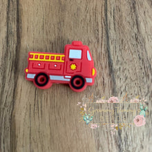 Load image into Gallery viewer, Fire Truck - Silicone Focal Bead Focal Beads
