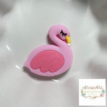 Load image into Gallery viewer, Focal - Flamingo Silicone Bead
