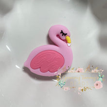 Load image into Gallery viewer, Focal - Flamingo Silicone Bead
