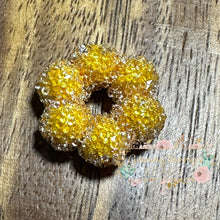 Load image into Gallery viewer, Floral Jelly Bead 24X24Mm Orange Fancy
