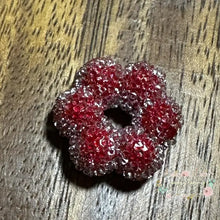 Load image into Gallery viewer, Floral Jelly Bead 24X24Mm Red Fancy
