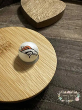 Load image into Gallery viewer, Football 16mm Beads - One Count 16mm Acrylic Beads
