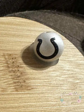 Load image into Gallery viewer, Football 16mm Beads - One Count 16mm Acrylic Beads
