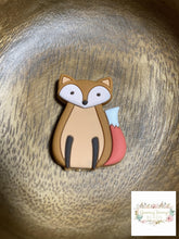 Load image into Gallery viewer, Fox Silicone Focal Bead Beads
