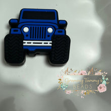 Load image into Gallery viewer, Focal - Jeep Silicone Bead Navy Blue
