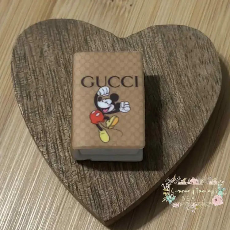 GiGi Book Silicone Focal Bead Silicone Focal Book