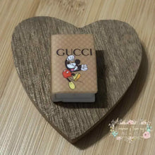 Load image into Gallery viewer, GiGi Book Silicone Focal Bead Silicone Focal Book
