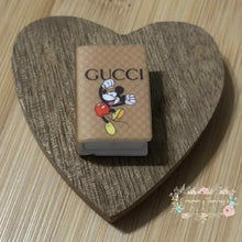 Load image into Gallery viewer, GiGi Book Silicone Focal Bead Silicone Focal Book
