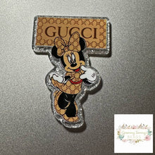 Load image into Gallery viewer, GiGi Cool Mouse Flatback Glitter Flatback

