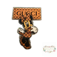 Load image into Gallery viewer, Gigi Cool Mouse Flatback Glitter
