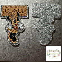 Load image into Gallery viewer, GiGi Cool Mouse Flatback Glitter Flatback

