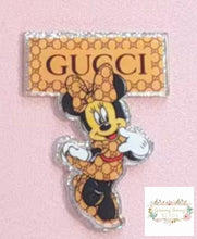 Load image into Gallery viewer, Gigi Cool Mouse Flatback Glitter
