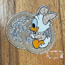 Load image into Gallery viewer, GiGi Duckie Glitter Flatback Glitter Flatback
