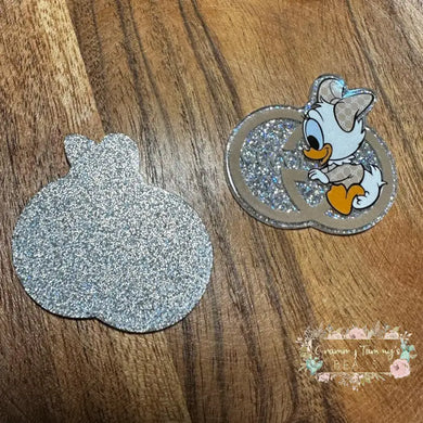 GiGi Duckie Glitter Flatback Glitter Flatback