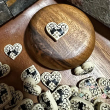 Load image into Gallery viewer, Gigi Mouse Heart Silicone Focal Bead

