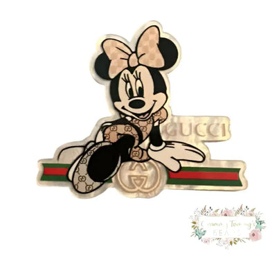 Gigi Pretty Girl Glitter Flatback