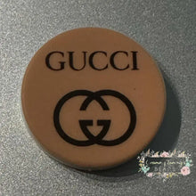 Load image into Gallery viewer, GiGi Round Brown - Silicone Focal Bead Silicone Focal Bead
