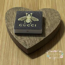 Load image into Gallery viewer, GiGi Large Bee Silicone Focal Bead Silicone Square Bead
