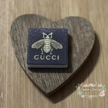 Load image into Gallery viewer, GiGi Large Bee Silicone Focal Bead Silicone Square Bead
